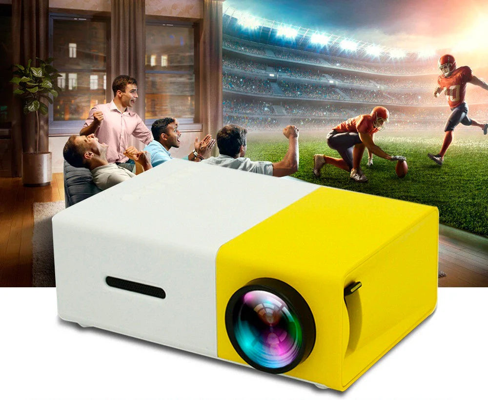 Cine en casa / Mini Proyector HD Portatil