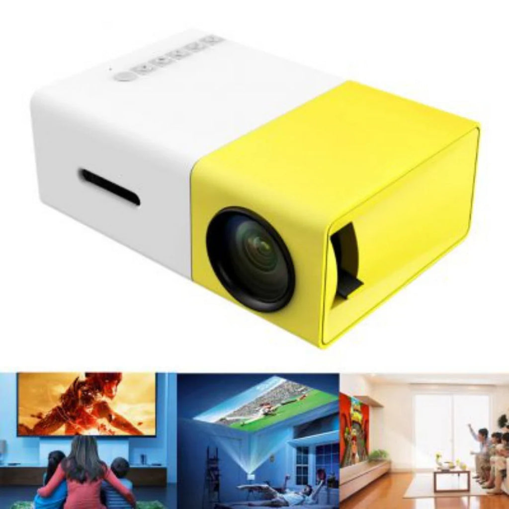 Cine en casa / Mini Proyector HD Portatil