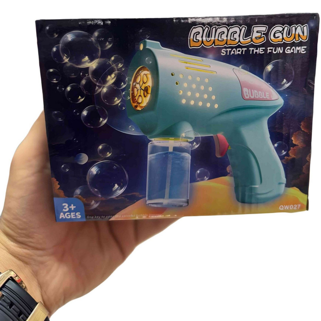 BubbleJoy™ – Máquina de Burbujas con Luz Para niños - Pistola de pompas