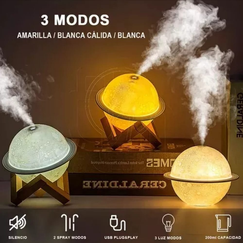 Luna Lampara Humificador