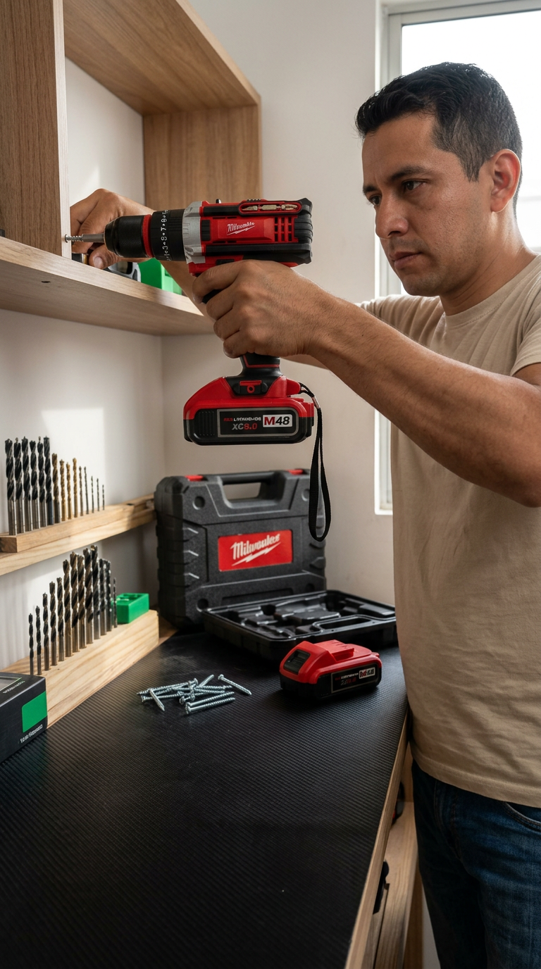 Milwaukee Pulso Fino 48V - Taladro